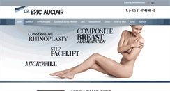 Desktop Screenshot of dr-auclair.com